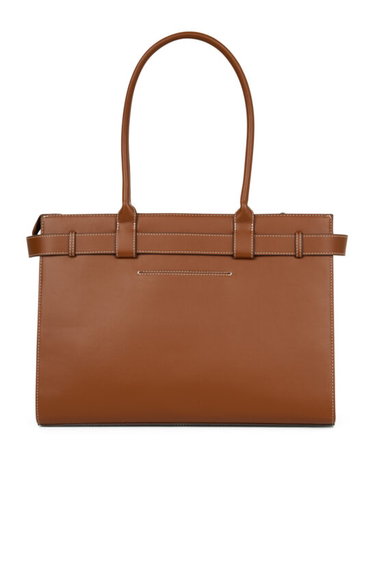 Sac fourre-tout Le Odelia en cuir vegan Affogato