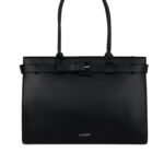 Sac fourre-tout Le Odelia en cuir vegan Noir