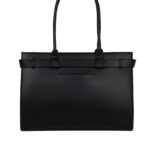 Sac fourre-tout Le Odelia en cuir vegan Noir