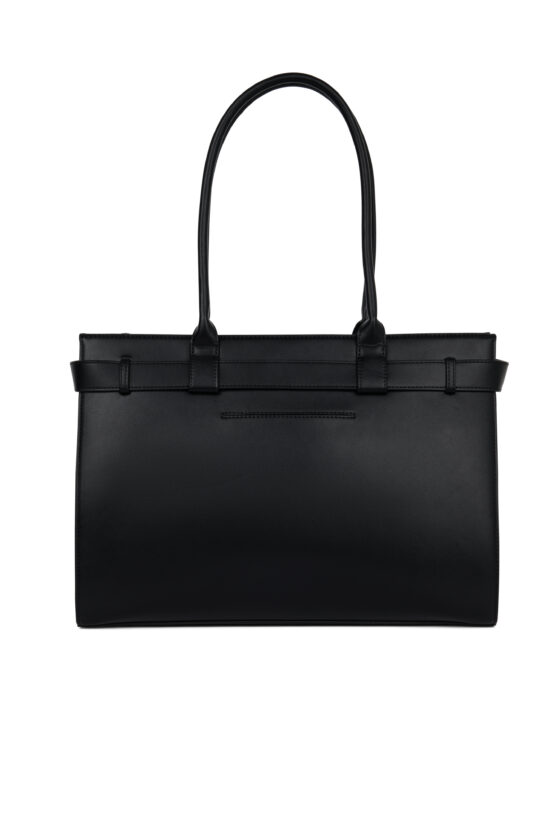 Sac fourre-tout Le Odelia en cuir vegan Noir