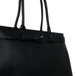 Sac fourre-tout Le Odelia en cuir vegan Noir