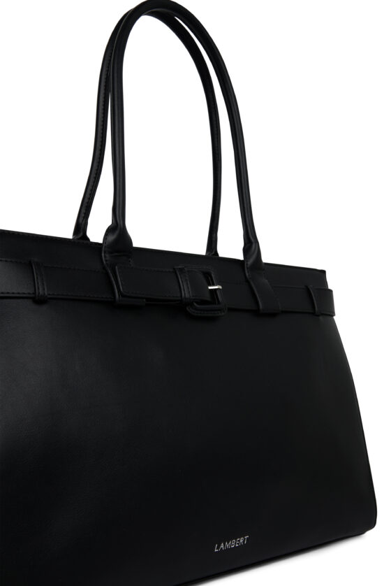Sac fourre-tout Le Odelia en cuir vegan Noir