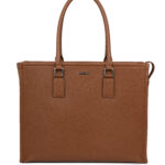 Sac fourre-tout Le Valentina en cuir vegan Affogato