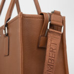 Sac fourre-tout Le Valentina en cuir vegan Affogato
