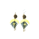 Boucles d'oreilles Forêt Brun - étoile