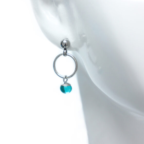 Boucles d'oreilles Light Émeraude