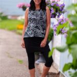 7/8 Piña pants Black