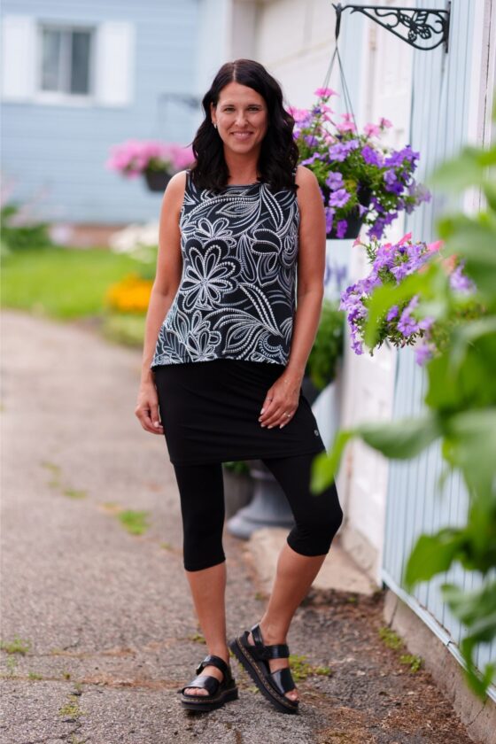 7/8 Piña pants Black