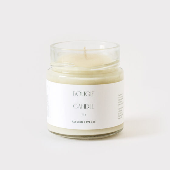 Chandelle Lavande et tournesol