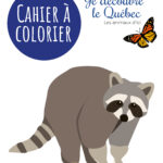 Cahier à colorier Animaux du Québec