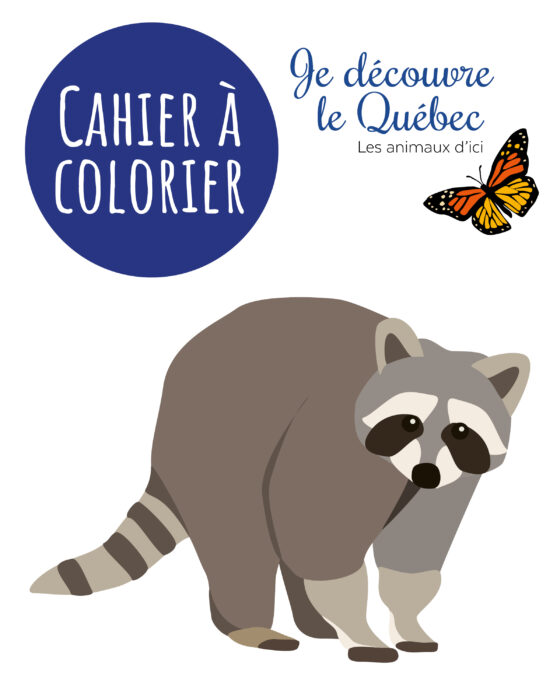 Cahier à colorier Animaux du Québec