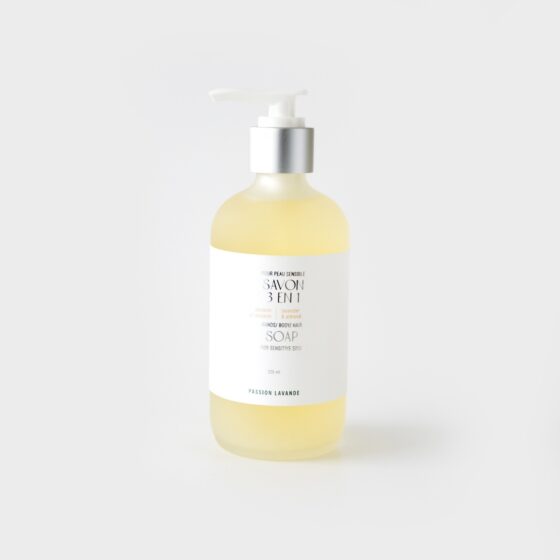 Savon 3 en 1 lavande et amande