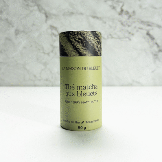 Thé matcha aux bleuets Sample