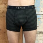 Boxer Bob Rayé Vert et noir