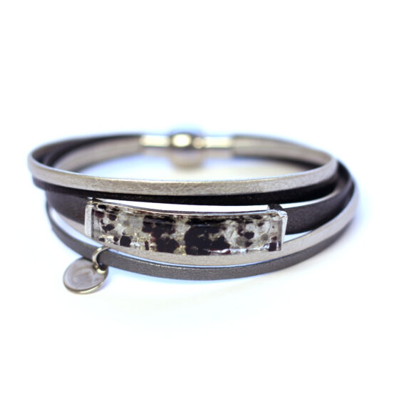 Bracelet Axia double Noir