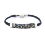 Bracelet Axia simple Noir