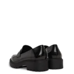 FINIE Chaussure Oxford végétalienne Noir