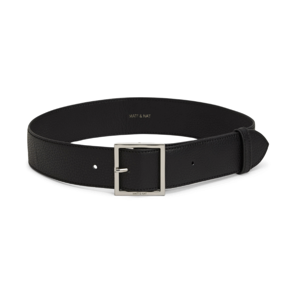JOON Ceinture végétalienne Noir
