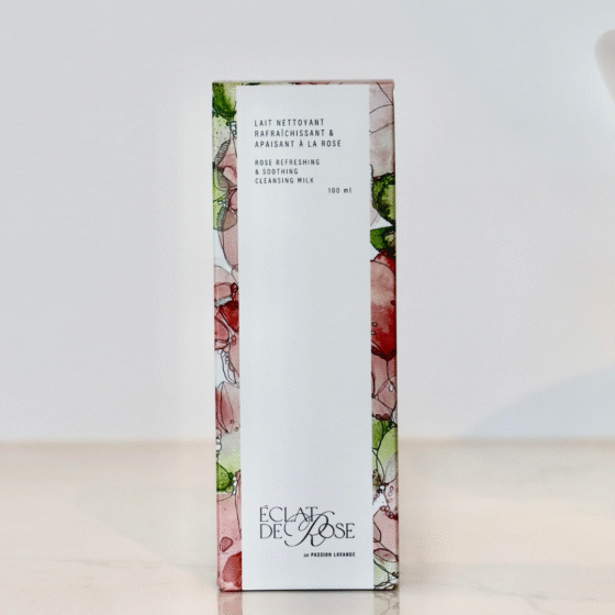 Lait nettoyant rafraîchissant & apaisant à la rose