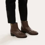 LIMAN Bottes plates végétaliennes  Brun