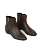 LIMAN Bottes plates végétaliennes  Brun