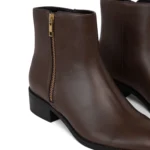 LIMAN Bottes plates végétaliennes  Brun