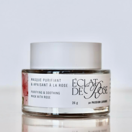 Masque purifiant & apaisant à la rose