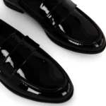 PLOO Mocassins végétaliens Noir