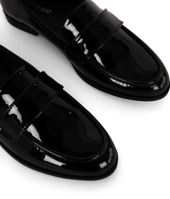 PLOO Mocassins végétaliens Noir