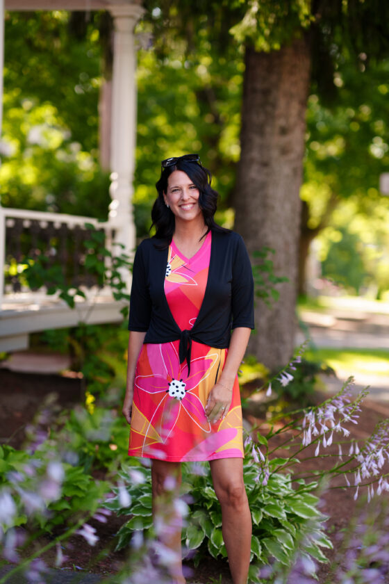 Robe Aperol Couleurs chaudes