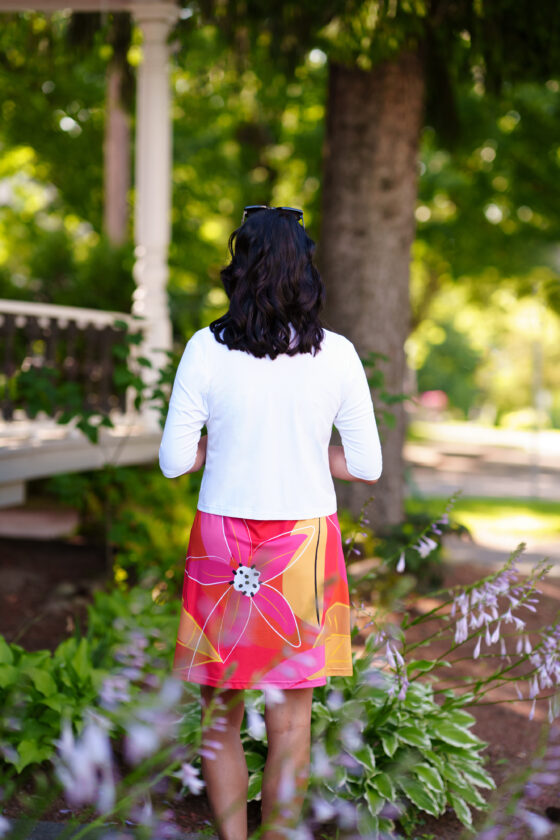 Robe Aperol Couleurs chaudes