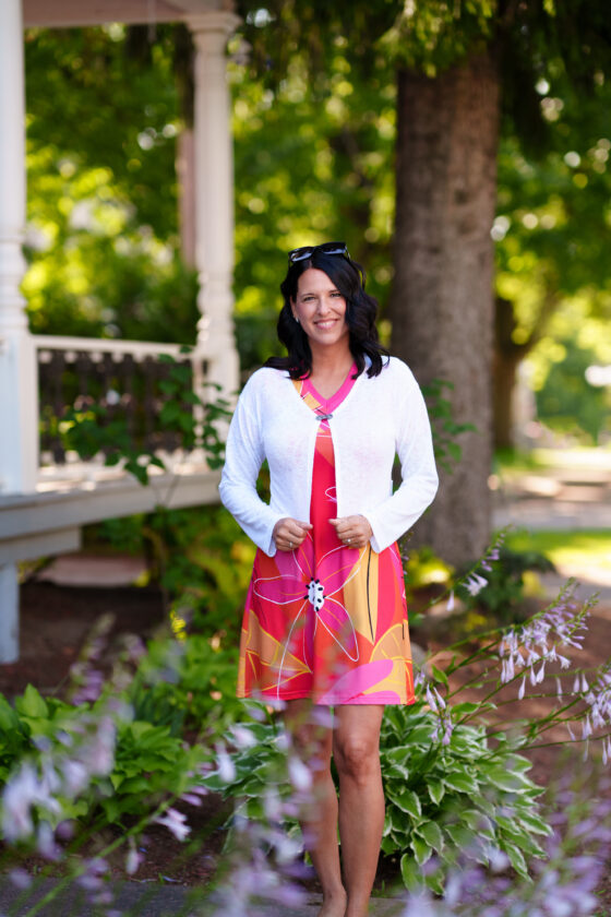 Robe Aperol Couleurs chaudes