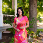 Robe Aperol Couleurs chaudes