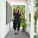 Tunique martini Pois noir et blanc