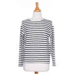 Chandail réversible Collins Rayé noir et blanc