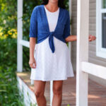 Boléro pétillant Bleu denim