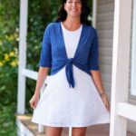 Boléro pétillant Bleu denim