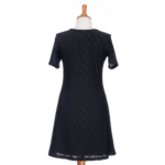 Robe litchi Noir