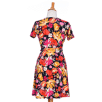 Robe margarita Rouge orangé