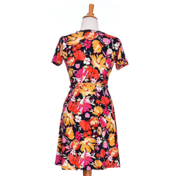 Robe margarita Rouge orangé