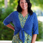 Boléro pétillant Bleu denim