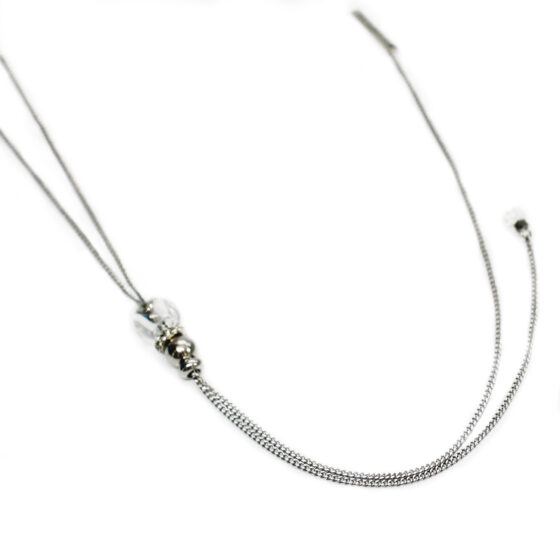 Sautoir luxury double Clair