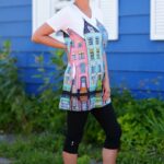 Tunique Cosmopolitan Maisonnettes