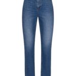 Jeans Emily taille haute Bleu