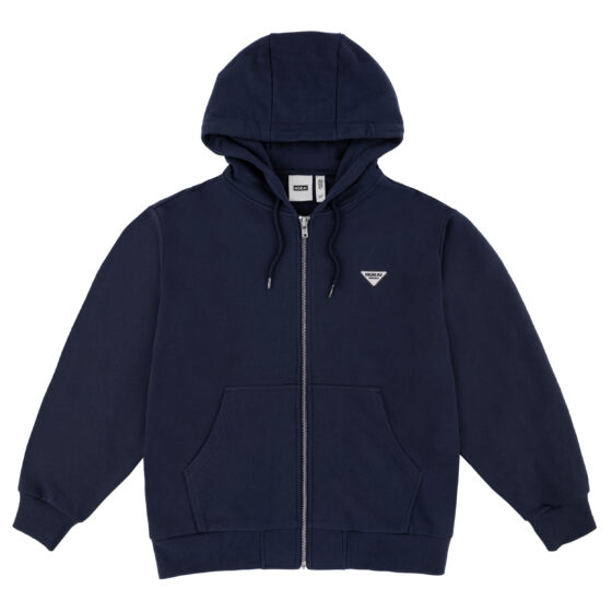 Hoodie zippé épais Marine