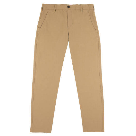 Pantalon chino extensible Beige