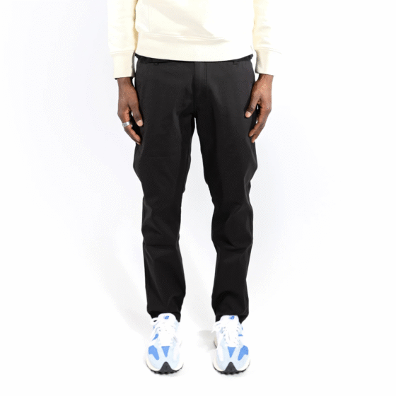 Pantalon chino extensible Noir