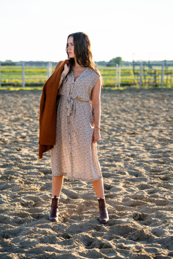 Robe flore vintage Fleurs vintages