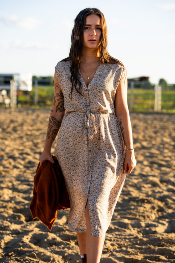 Robe flore vintage Fleurs vintages