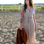 Robe flore vintage Fleurs vintages